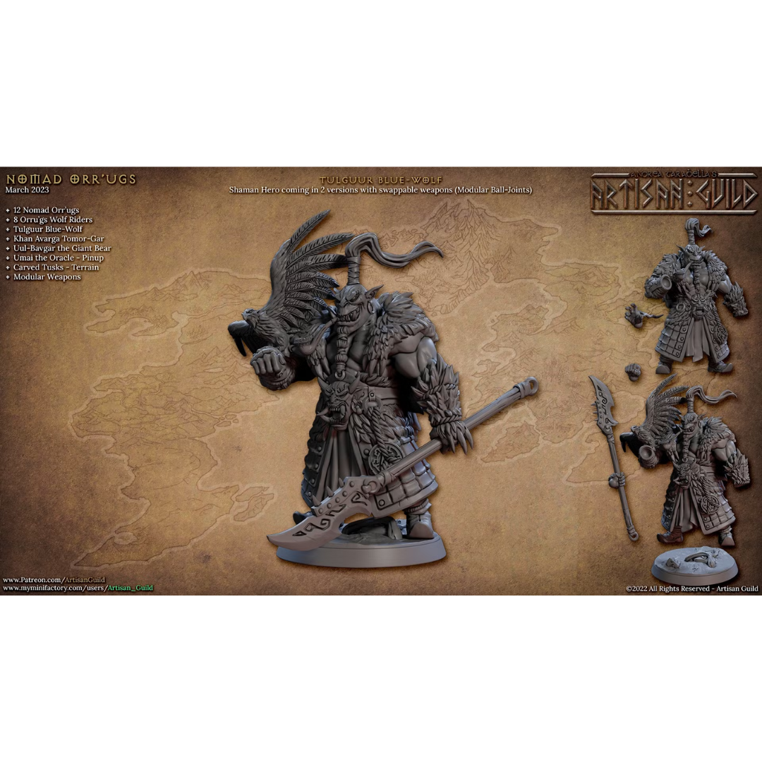 Nomad Orr'ugs - Tulguur Blue-Wolf