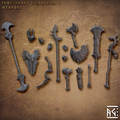 Frostheart Lizardmen - Weapons (16 Bits)