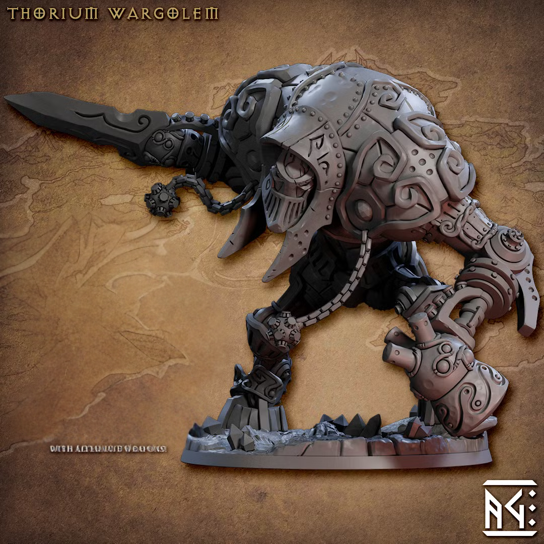 Golem Simulcara - Thorium Wargolem