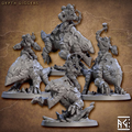 Golemmar - Depth Digger Riders (4 Minis)