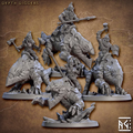 Golemmar - Depth Digger Riders Alternate (4 Minis)