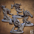 Arcanist Guild - Summoned Elementals (4 Minis)