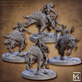 City of Intrigues - Demonhound Riders Alternate (4 Minis)