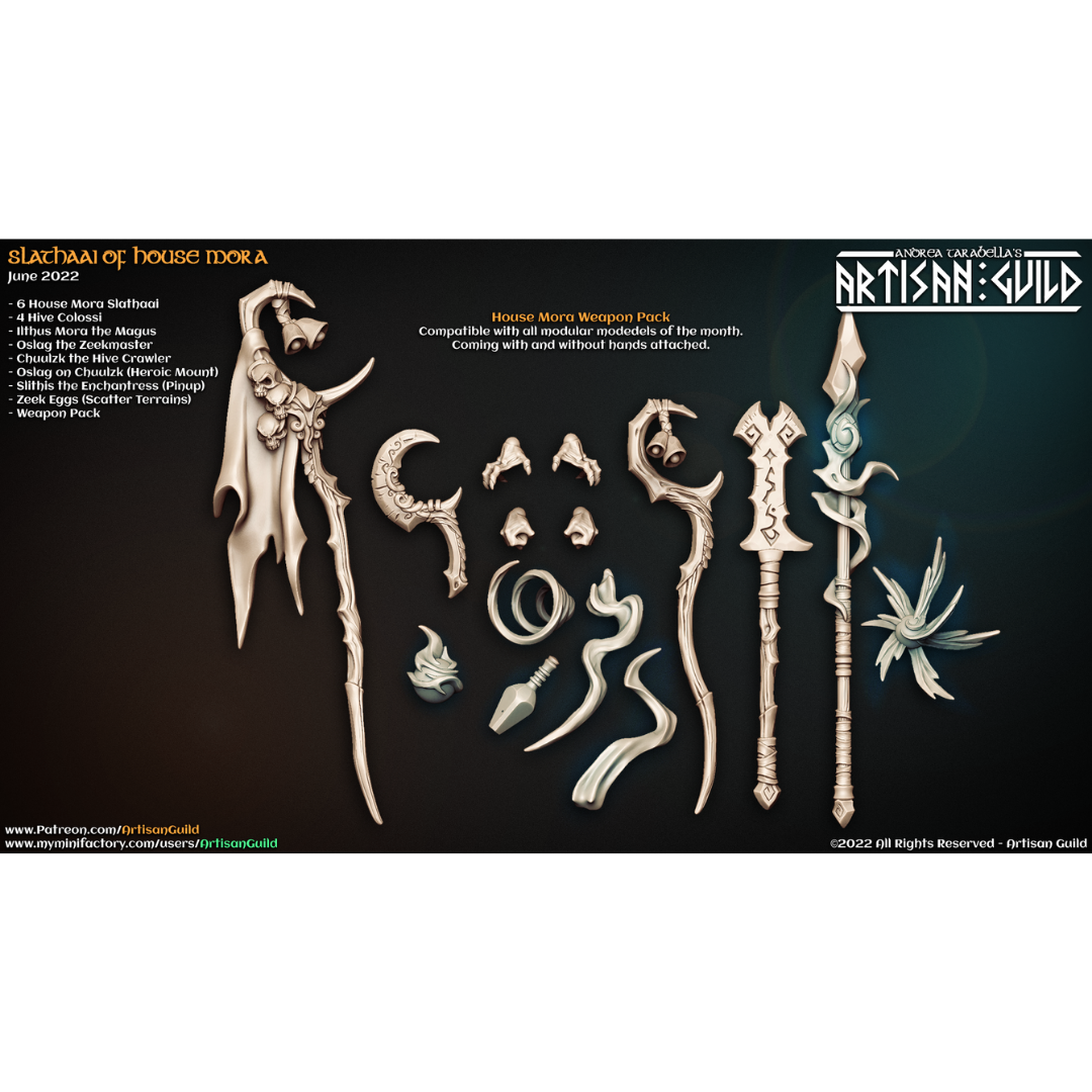 House Mora - Weapons (15 Bits)