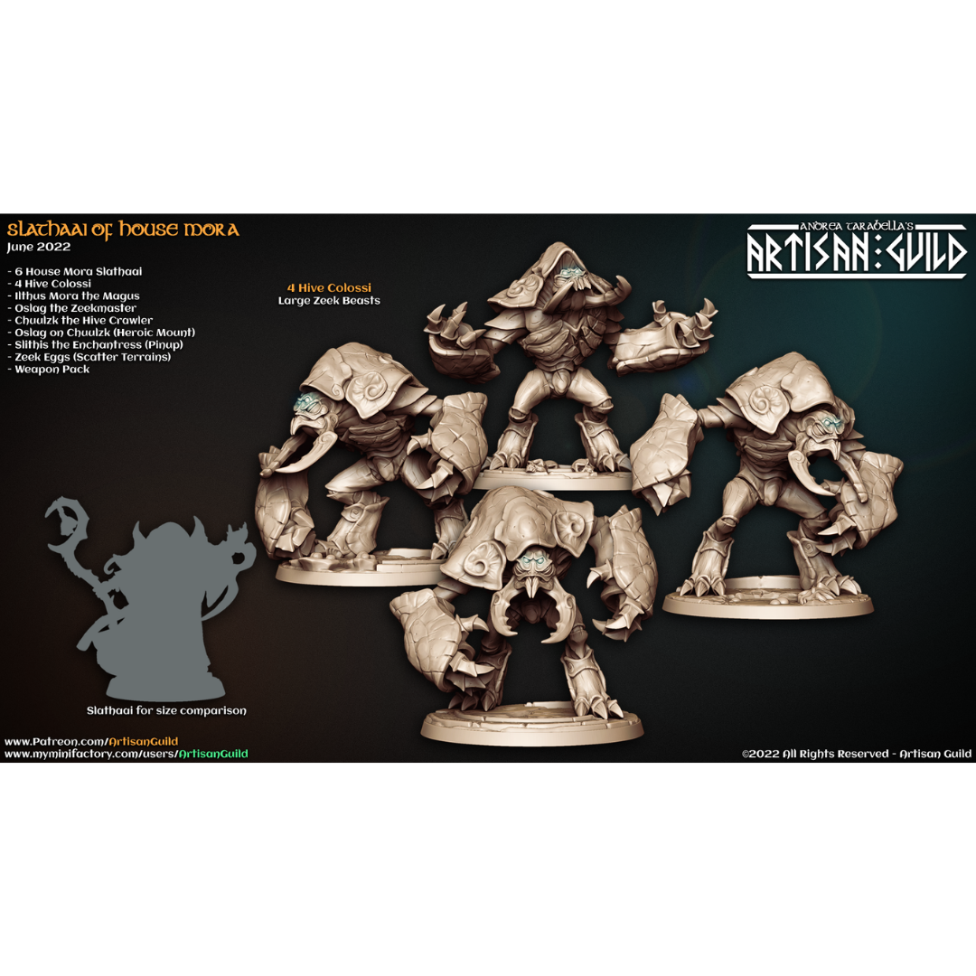 House Mora - Hive Colossi (4 Minis)