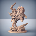 Skutagaard Dwarves - Gerda on Lok-Ghobar the Great Ram