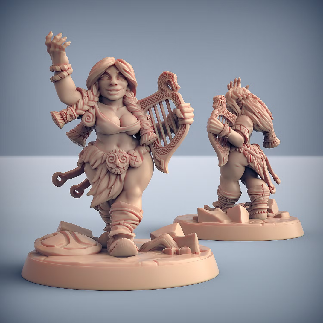 Skutagaard Dwarves - Gundrun the Skald Pinup