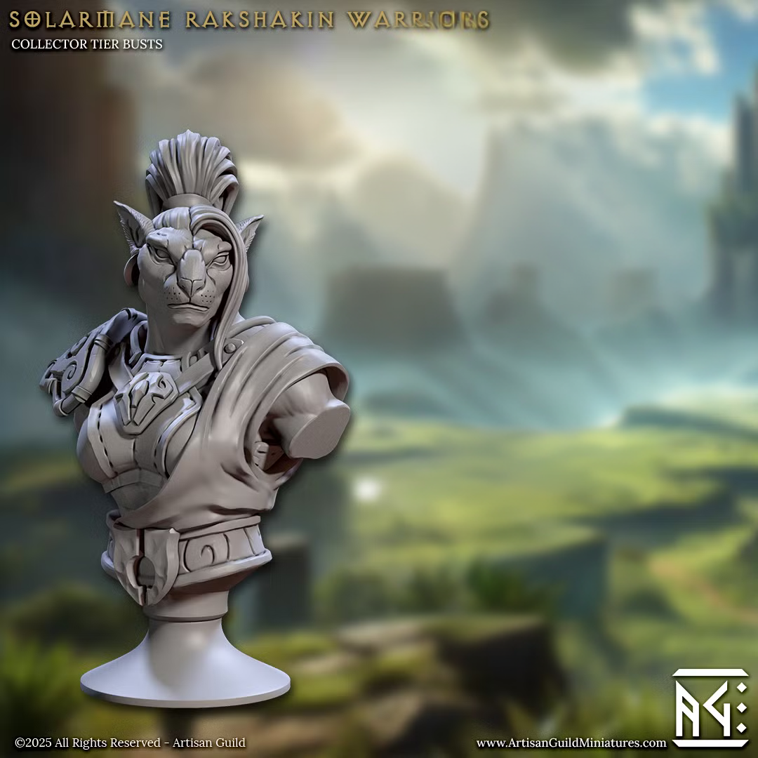 Solarmane Rakshakin Warriors Female (Bust)