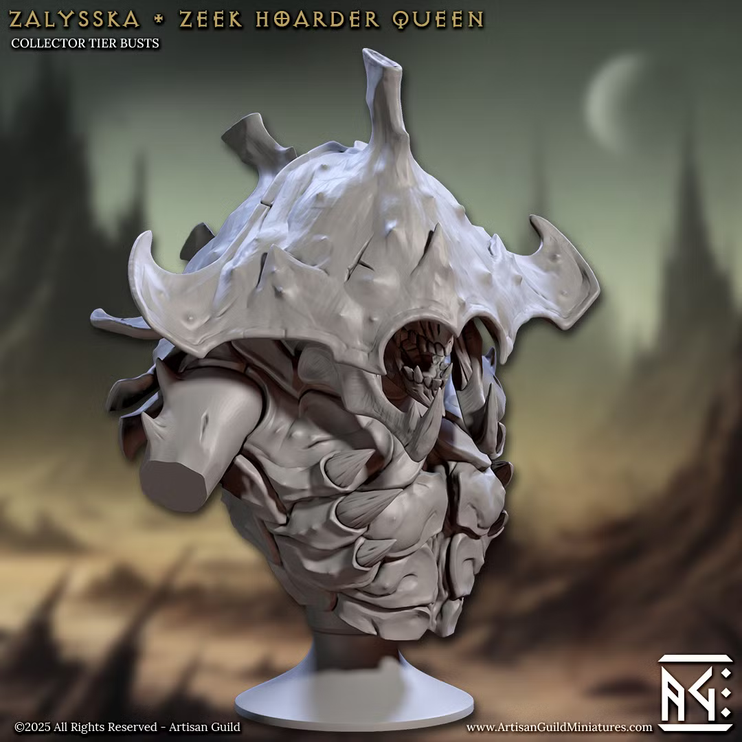Zeek Scuttlers - Zeek Hoarder Queen (Bust)