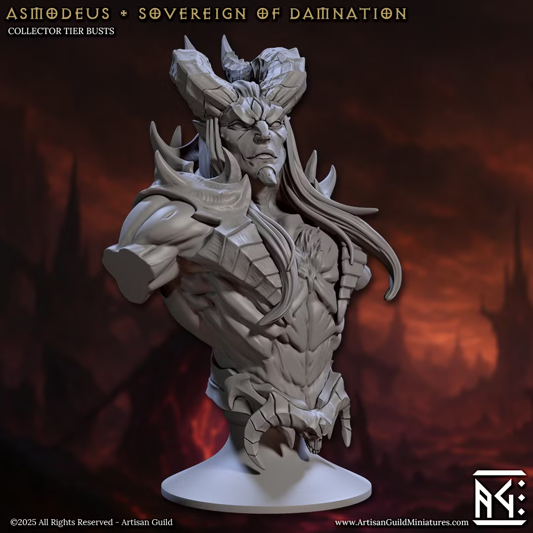 Infernal Legion - Asmodeus - Sovereign of Damnation (Bust)
