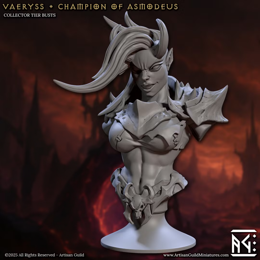 Infernal Legion - Vaeryss - Champion of Asmodeus (Bust)