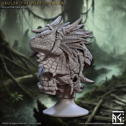 Falgor's Swamp - Drulsk the Mire- Speaker (Bust)