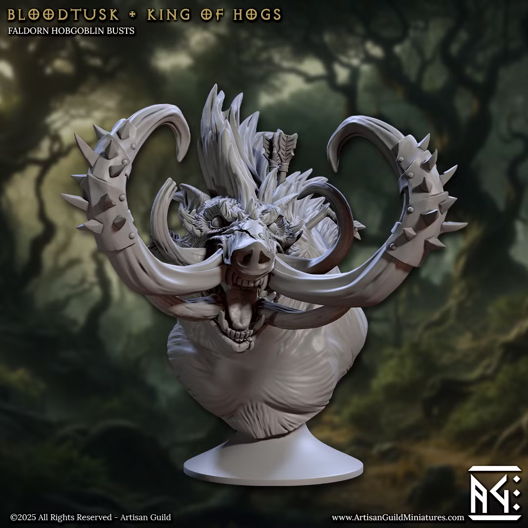 Faldorn Hobgoblins - Bloodtusk - King of Hogs (Bust)