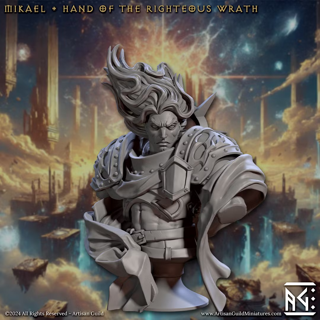 Malakim - Mikael - Hand of the Righteous Wrath (Bust)