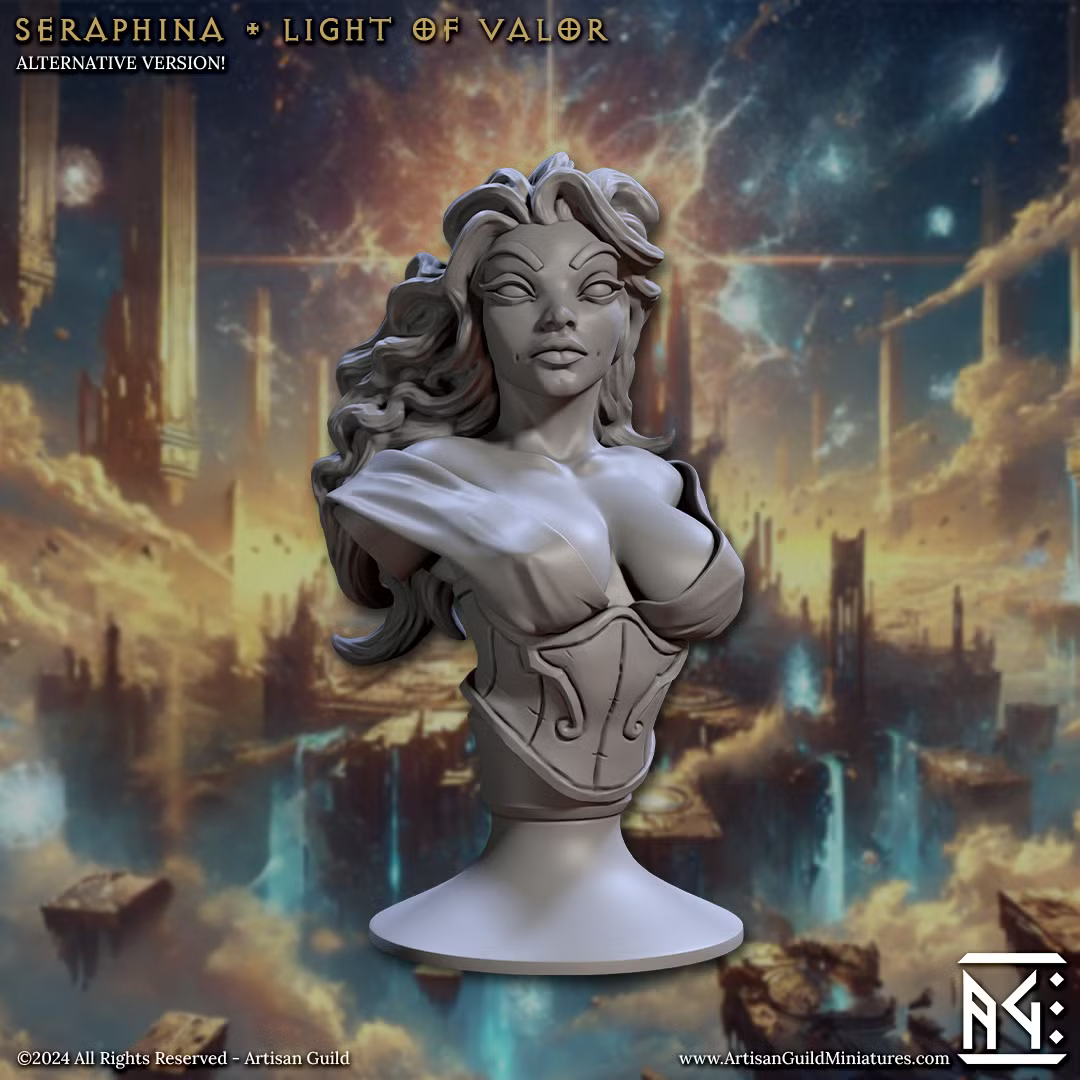 Malakim - Seraphina - Light of Valor (Bust)