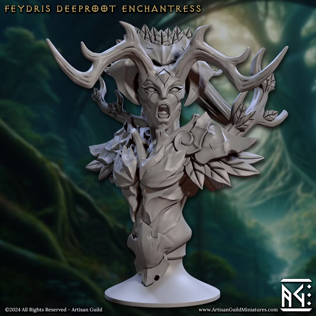 Barkwraith Spriggans - Feydris Deeproot Enchantress (Bust)