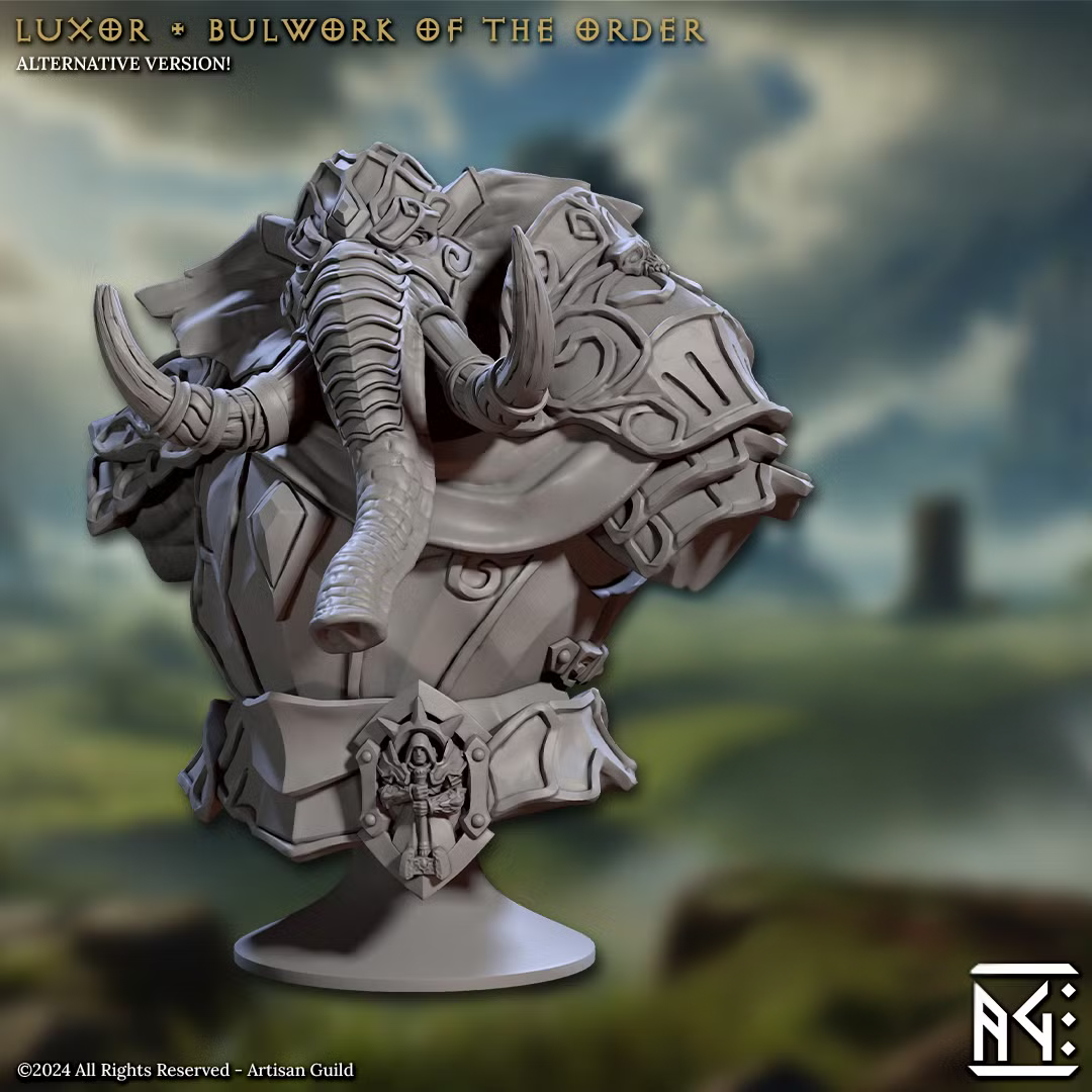 Ivory Sentinel - Luxor - Bulwork of the Order (Bust)