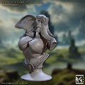 Ivory Sentinel - Gea - Elephorim Involker (Bust)