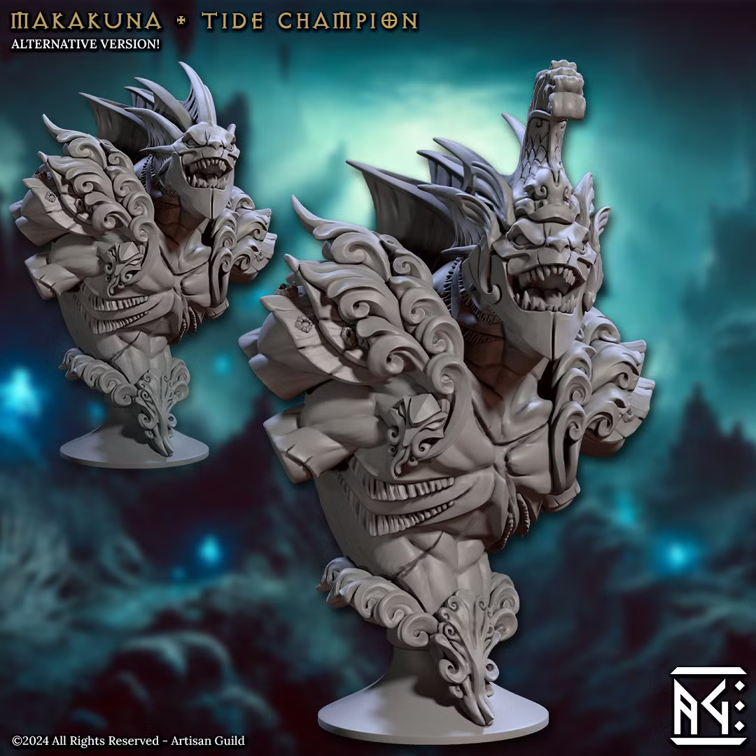 Death-Tide - Makakuna - Tide Champion (Bust)