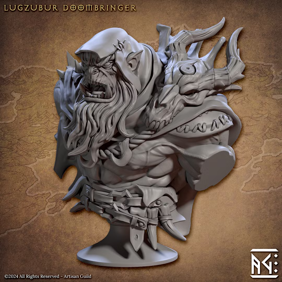 Blackcrag Orcs - Lugzubur Doombringer (Bust)