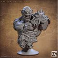 Blackcrag Orcs - Blackcrag Mountain Orc Male (Bust)