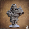 Blackcrag Orcs - Blackcrag Mountain Orc Female (Bust)
