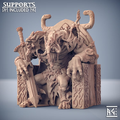 Svartwood Trolls - Trollking Drungvandel on his Throne