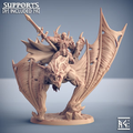 Bloodhunt - Bonelord Drakenmir on Bloodhunter Dire Bat