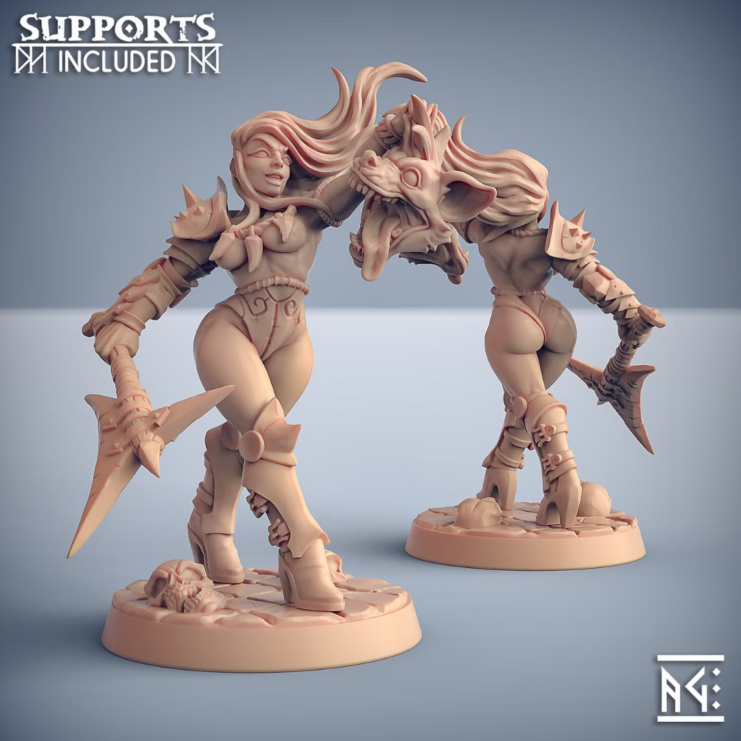 Bonegnasher Gnolls -  Perris Gnollslayer Pinup