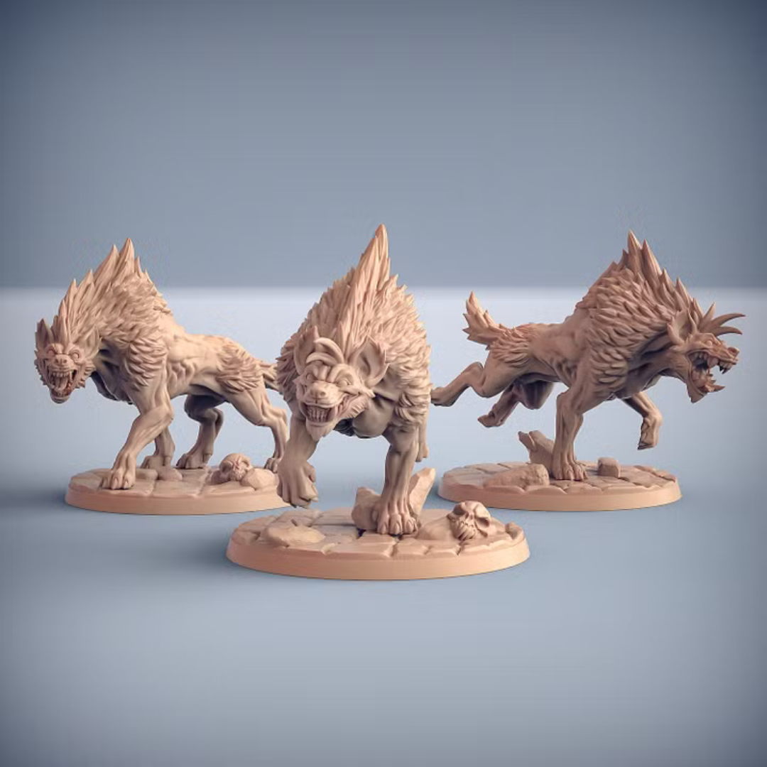 Bonegnasher Gnolls - Hyenafiends (3 Minis)