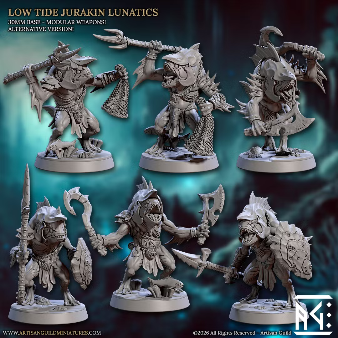 Death-Tide - Low Tide Jurakin Lunatics Alternate (6 Minis)
