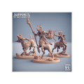 Averian Woodkeepers - Cervitaurs (3 Minis)