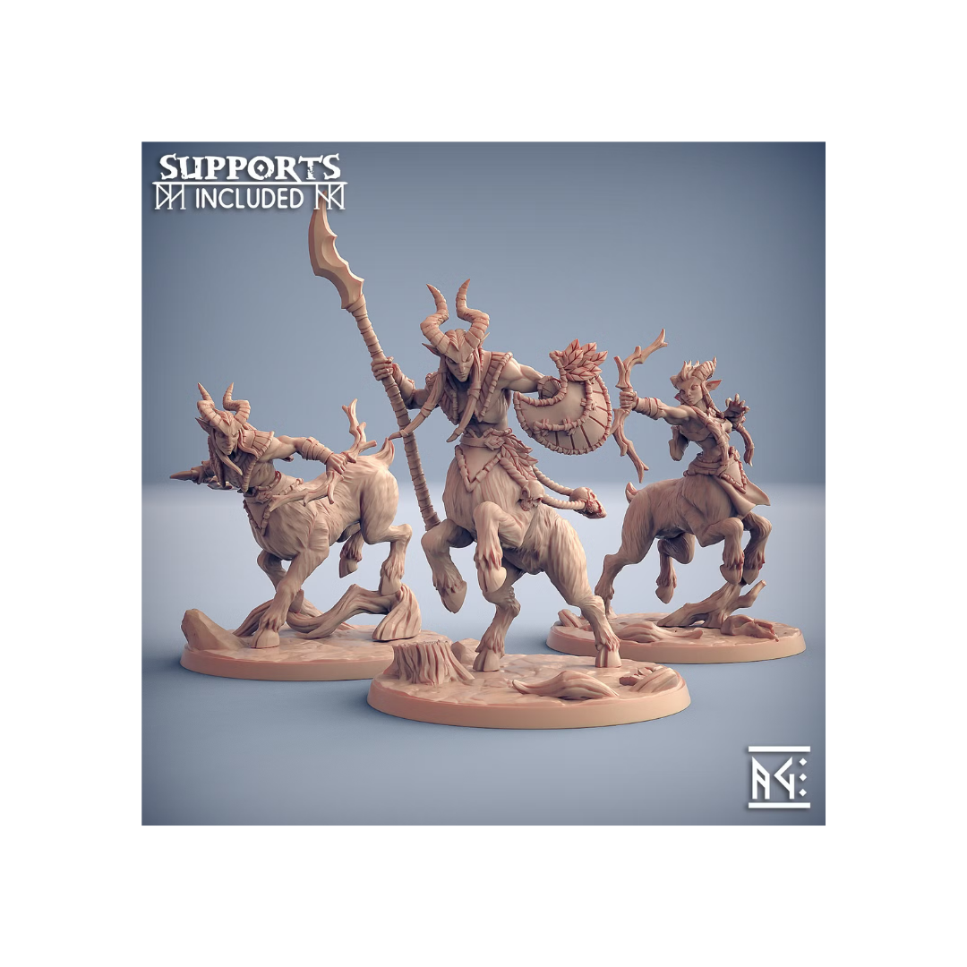 Averian Woodkeepers - Cervitaurs (3 Minis)