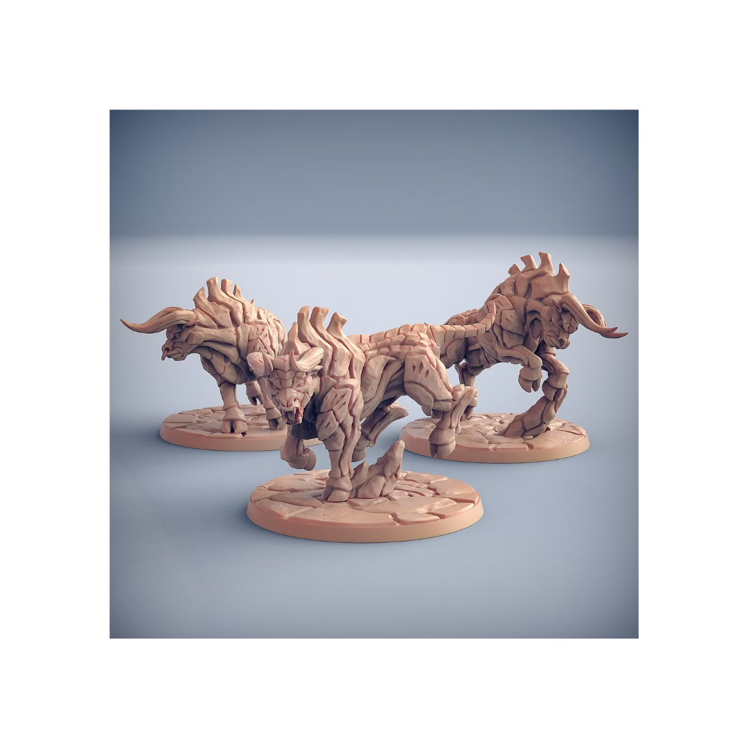 Dumlok Flameseekers - Kalkotaurs (3 Minis)