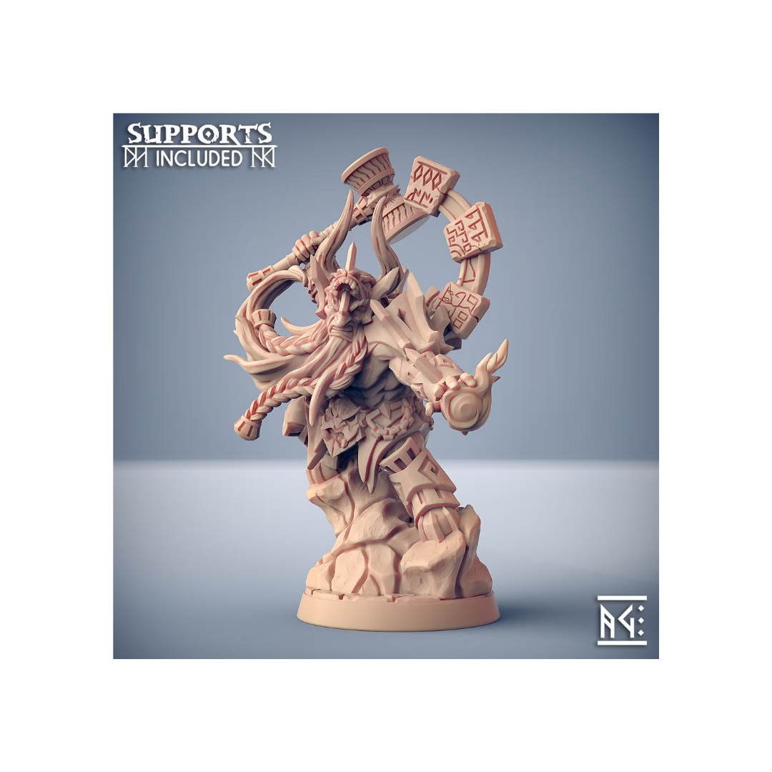 Dumlok Flameseekers - Runakk the Forgemaster