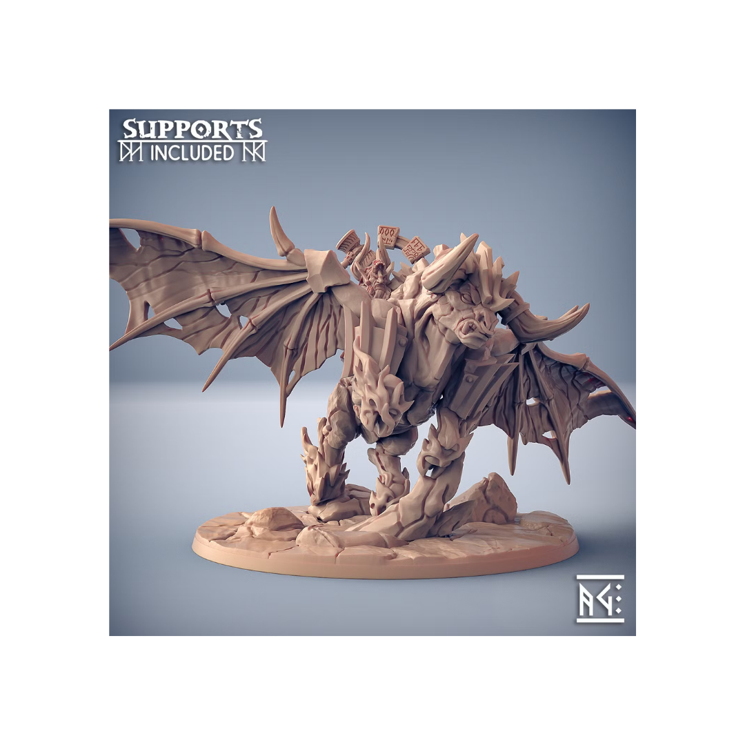 Dumlok Flameseekers - Runakk the Forgemaster on Aldeberan Firebrand