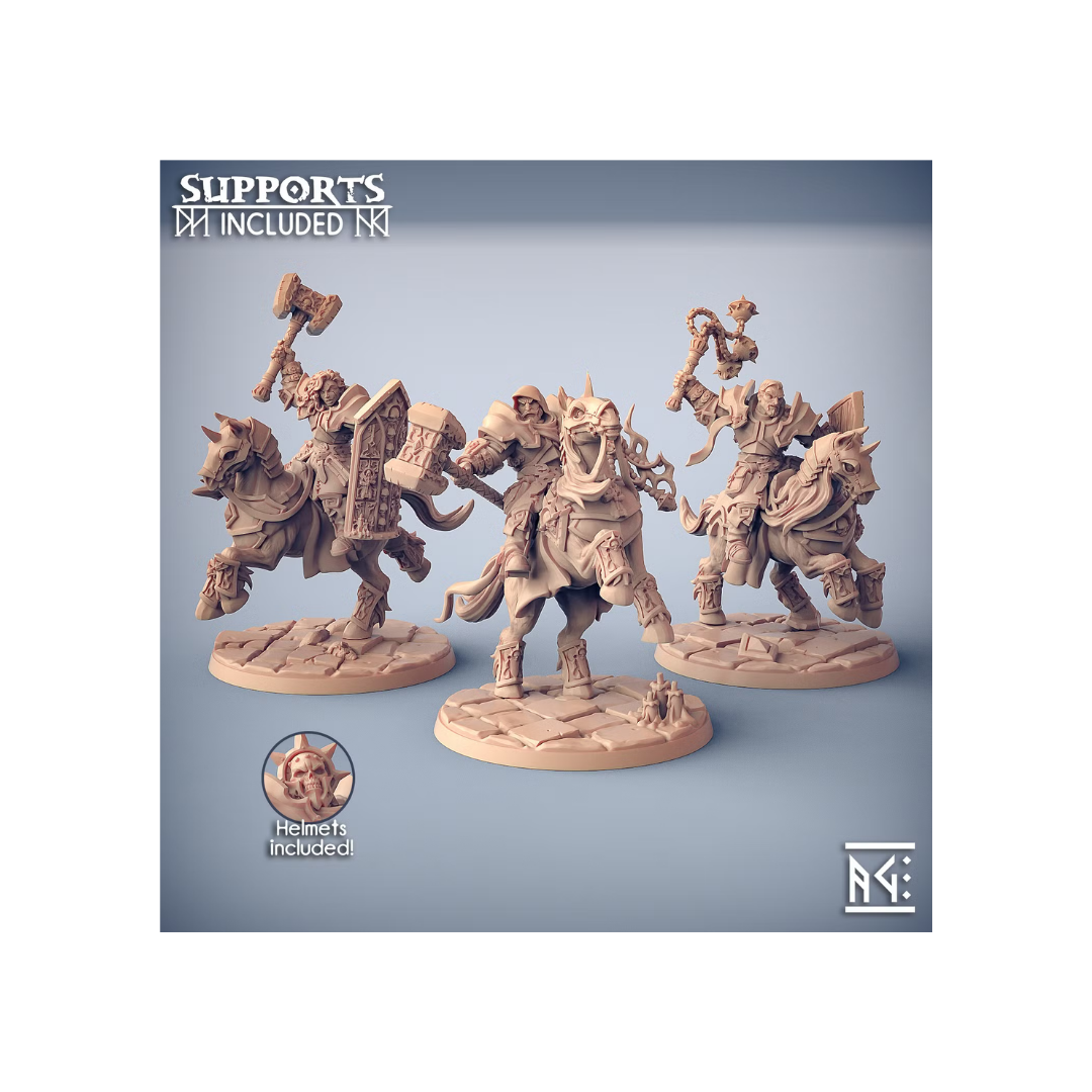 Requiem Bortherhood - Requiem Cavalry (3 Minis)