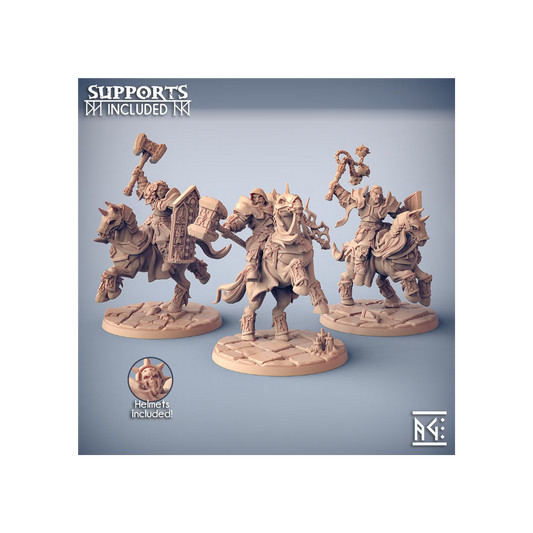 Requiem Bortherhood - Requiem Cavalry (3 Minis)