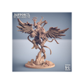 Requiem Brotherhood - Agata on Proudmane the Winged Lion