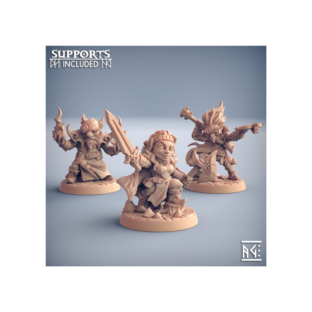 Beetroot Gnomes (3 Minis)