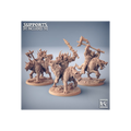 Frostmetal Clan - Worg Riders (3 Minis)