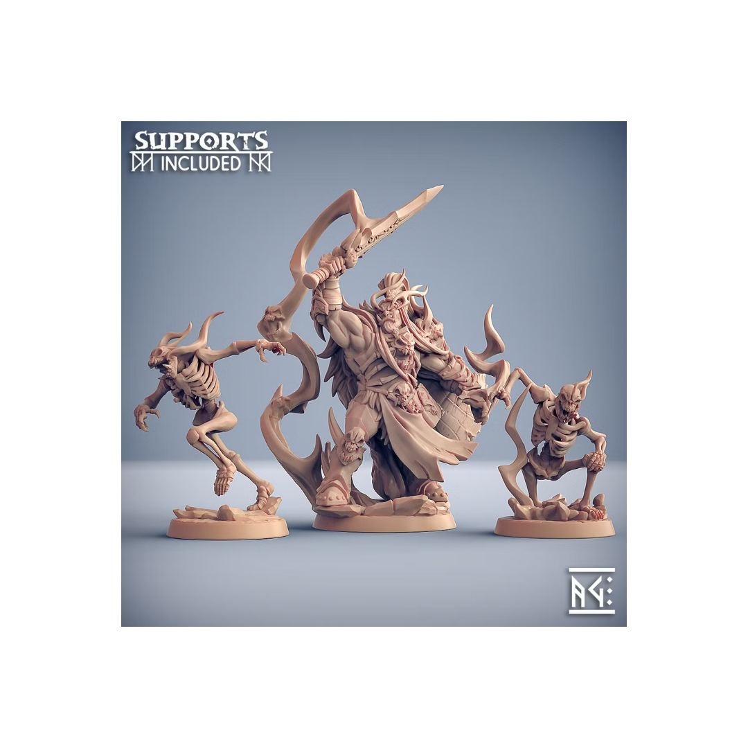 Frostmetal Clan - Kentargh Grotar (3 Minis)