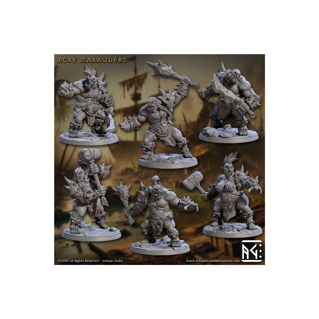 Ogre Marauders (6 Minis)