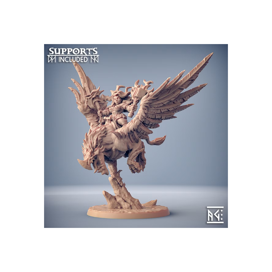 Dwarven Oathbreakers - Helga on Gryphon