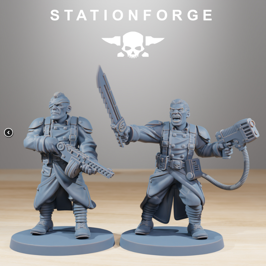 GrimGuard Combatants