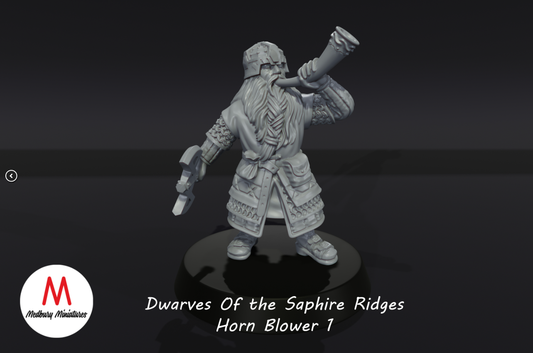 Saphire Ridges Dwarven Horn Blower 1