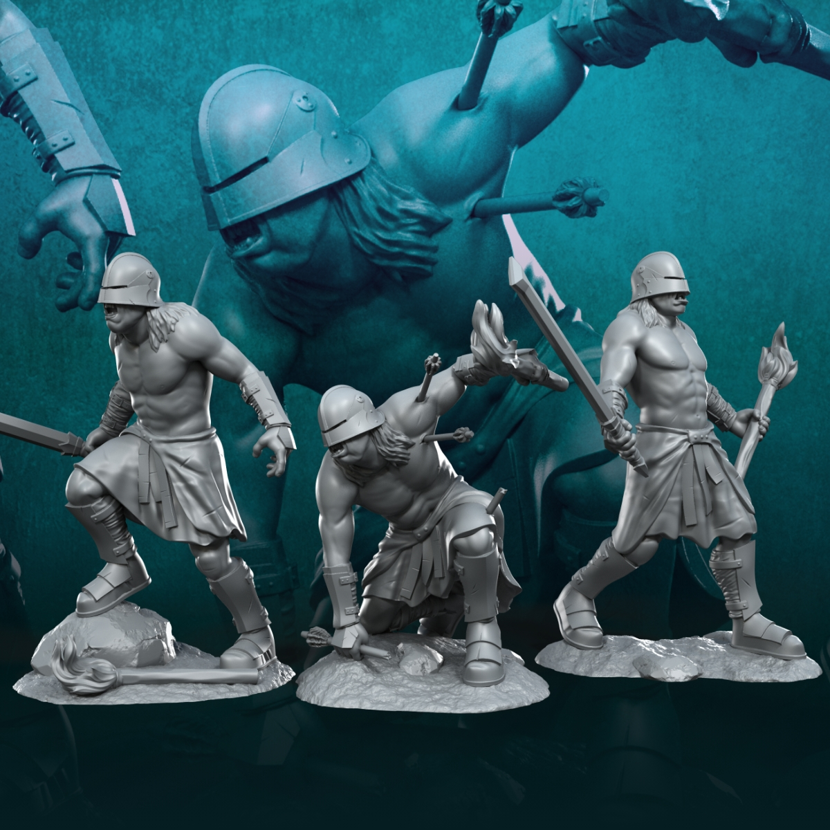 3 poses de Berseker sanguinario extra