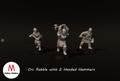Orc Rabble with 2 handed Hammers