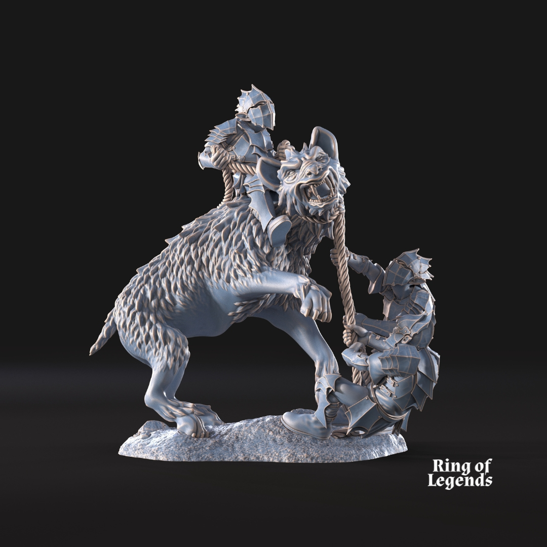 2x Jinete de lobo domadores - Goblins de la cueva