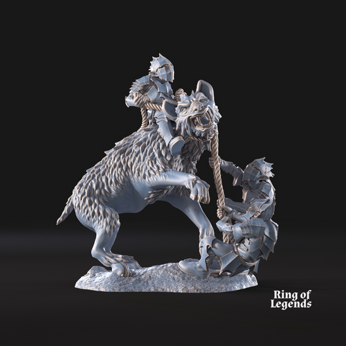 2x Jinete de lobo domadores - Goblins de la cueva